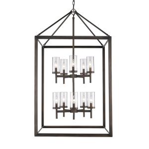 Smyth - 10 Light 2-Tier Pendant in Contemporary style - 47.5 Inches high by 26.5 Inches wide